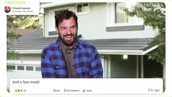 Celebrities Recreate a REAL ARGUMENT on the Nextdoor App