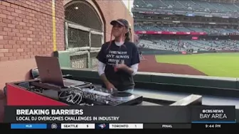 DJ for Giants, Warriors games breaking barriers