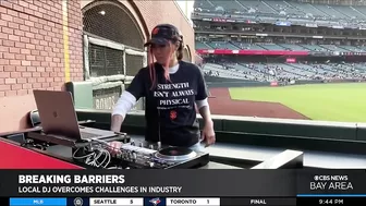 DJ for Giants, Warriors games breaking barriers