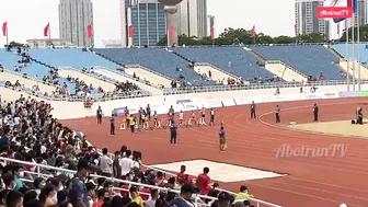 Kayla Richardson (Philippines) The Winners Womens 100 M Atlhetics Sea Games Vietnam 2022