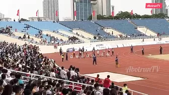 Kayla Richardson (Philippines) The Winners Womens 100 M Atlhetics Sea Games Vietnam 2022