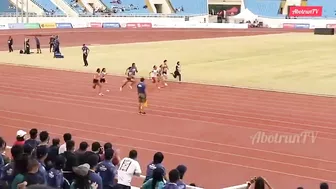 Kayla Richardson (Philippines) The Winners Womens 100 M Atlhetics Sea Games Vietnam 2022