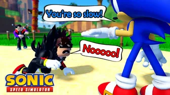 I LOST ALL MY SPEED in SONIC SPEED SIMULATOR!