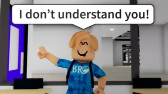 WHEN YOU LIED ABOUT YOUR LANGUAGE... ROBLOX (meme)