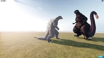 Shin Godzilla and Final Wars Godzilla Vs Godzilla Ultima - KAIJU UNIVERSE ROBLOX