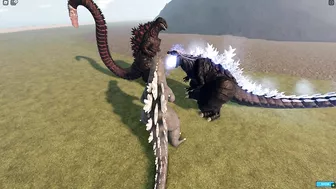 Shin Godzilla and Final Wars Godzilla Vs Godzilla Ultima - KAIJU UNIVERSE ROBLOX