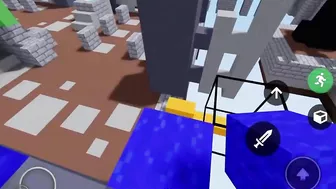 this ONE placed block SAVED me.. ⚡️???? roblox bedwars