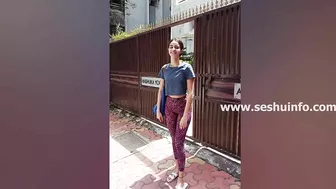 Ananya Pandey Spotted Outside Yoga Class At Bandra | Ananya Panday Latest Video | Films Adda