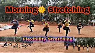 Morning???? Stretching | Warm Up | Bharathi sports academy⚽????????⚾