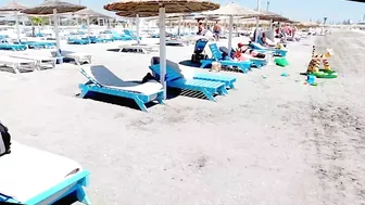 2022 Plaja Vivid Beach splendor in the sun  4K Video Romania Constanta Mamaia Beach