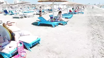 2022 Plaja Vivid Beach splendor in the sun  4K Video Romania Constanta Mamaia Beach