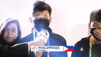 Hadji interview after Team PH winning the Gold Medal in 31st SEA Games Vietnam | Shoutout to Dogie