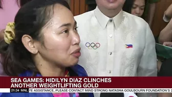 SEA Games: Hidilyn Diaz continues golden streak | ANC