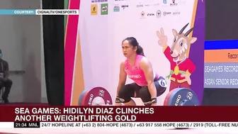 SEA Games: Hidilyn Diaz continues golden streak | ANC