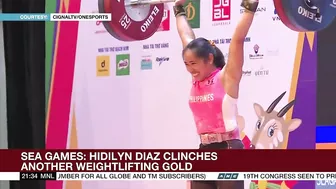 SEA Games: Hidilyn Diaz continues golden streak | ANC