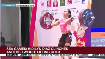 SEA Games: Hidilyn Diaz continues golden streak | ANC