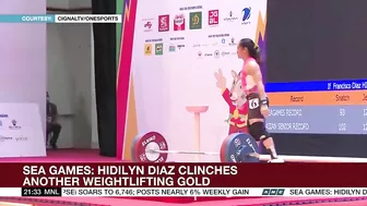 SEA Games: Hidilyn Diaz continues golden streak | ANC