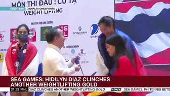 SEA Games: Hidilyn Diaz continues golden streak | ANC