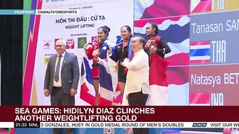 SEA Games: Hidilyn Diaz continues golden streak | ANC