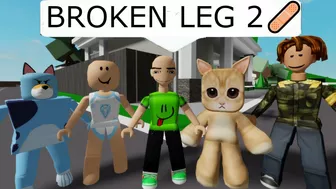 BOBBY'S BROKEN LEG PART 2 | Funny Roblox Moments | Brookhaven ????RP