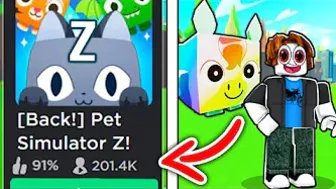 ???? How To FIND Pet Simulator Z Secret Link, GET Free HUGE PETS!? (Roblox)