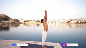 Surya Namaskar A || Ashtanga Yoga with Ankush gaur