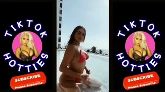 Twerk TikTok Challenge | Boom Boom TikTok | Red Bikini #shorts #Twerk ????????????????️????️