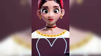 Disney Encanto: Dolores Madrigal Glow Up Tiana Disney Princess - Disney Encanto Tiktok Compilation