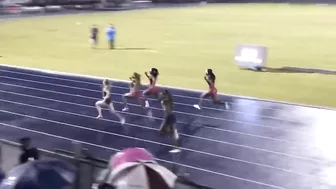 ***Sha’Carri Richardson Second Run at Duvall Challenge!!! Trackside View!!! #track #comedy #trap