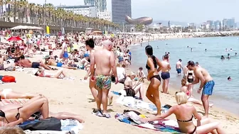 Beach Barceloneta / Barcelona beach walk 2022????????????️Spain best beaches