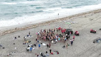 Ocean Mile Swim 2022 Delray Beach Florida -- DJI Mavic Zoom Drone and Sony FDR-AX53 Video