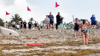 Ocean Mile Swim 2022 Delray Beach Florida -- DJI Mavic Zoom Drone and Sony FDR-AX53 Video