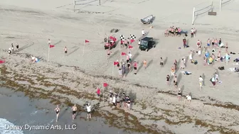 Ocean Mile Swim 2022 Delray Beach Florida -- DJI Mavic Zoom Drone and Sony FDR-AX53 Video