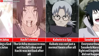 Biggest Plot Twists in Naruto Series I Anime Senpai Comparisons