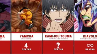 Anime Characters Who Have Died the Most Times