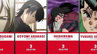 Anime Characters Who Have Died the Most Times