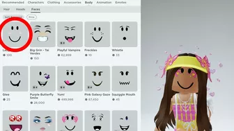 what if you can make faces in roblox ????