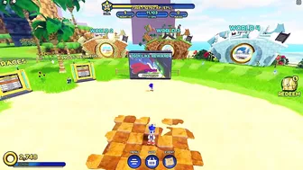 Así es el NUEVO MUNDO 6 de SONIC OFICIAL en ROBLOX 2022