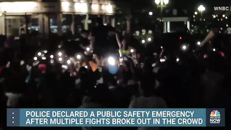 Watch: Chaos Erupts As Police Disperse Thousands On New Jersey Beach