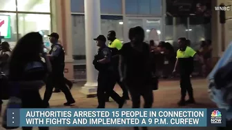 Watch: Chaos Erupts As Police Disperse Thousands On New Jersey Beach