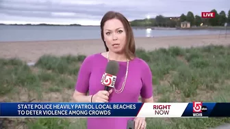 Police step up patrols at Mass. beaches