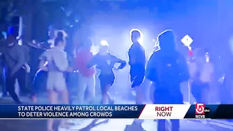 Police step up patrols at Mass. beaches