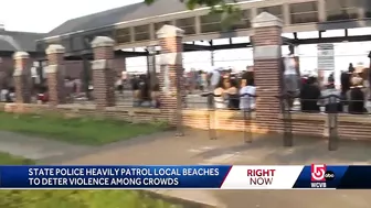 Police step up patrols at Mass. beaches