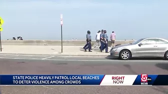 Police step up patrols at Mass. beaches