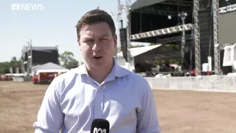 Thousands flock to Darwin's Mindil Beach for Bass in the Grass | ABC News