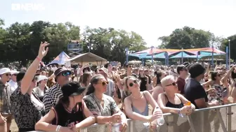 Thousands flock to Darwin's Mindil Beach for Bass in the Grass | ABC News