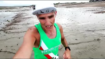 Headwind Fail | Littlehampton 5 Mile Beach Run | Film My Run