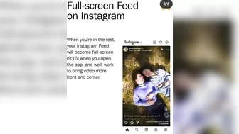 Full Screen Feed On Instagram | Instagram Full Screen Feed Update | Instagram New Update