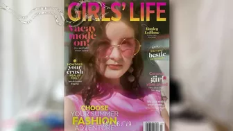 NEW: Hayley LeBlanc Models for Girls' Life Magazine!