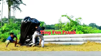 Plastic Wrapping People prank Videos 2022 !! Public reaction awesome || So Funny Prank video